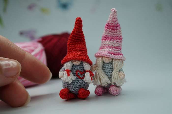 Ý tưởng thủ công ngày lễ tình nhân valentine gnomes 