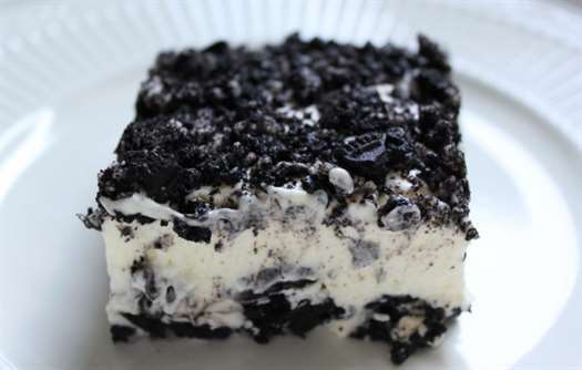 Thanh bánh pudding oreo vani