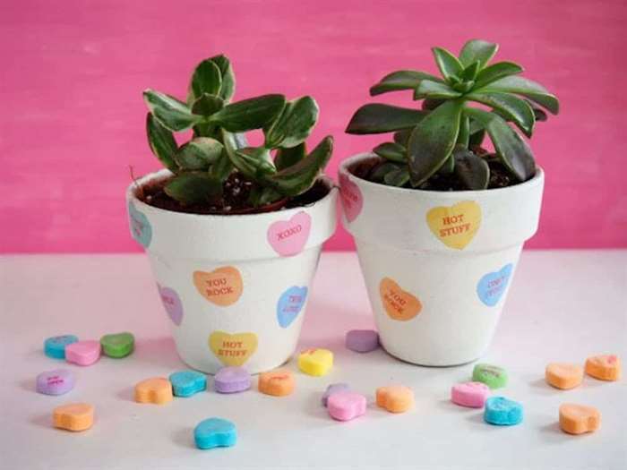 Heart Candy Pot - Quà tặng ngày lễ tình nhân