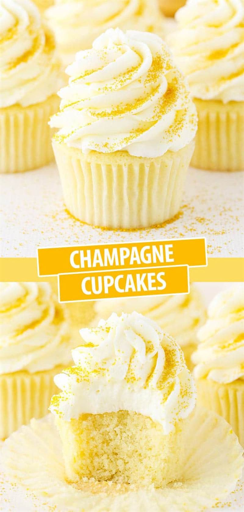 Bánh cupcake sâm banh tự làm quà tặng ngày lễ tình nhân