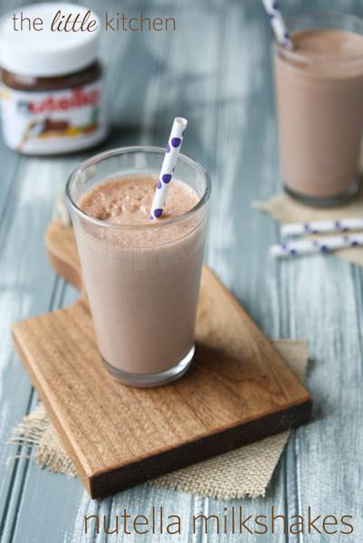 Nutella milkshake