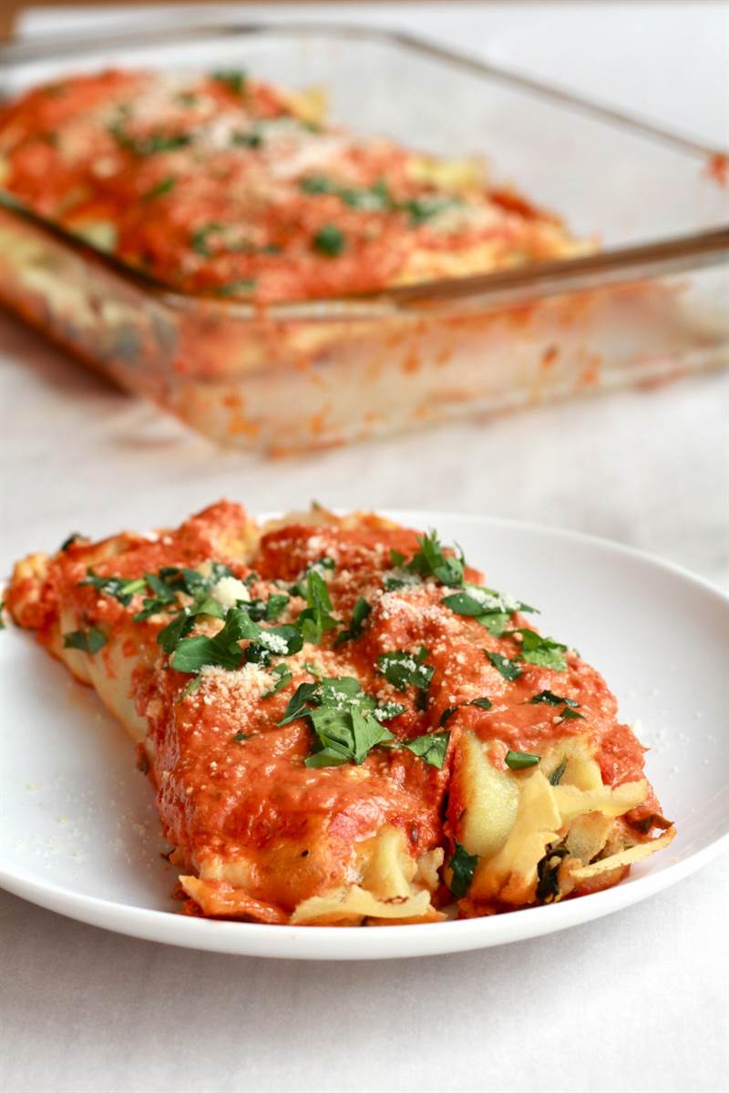 Công thức bánh crepe Manicotti