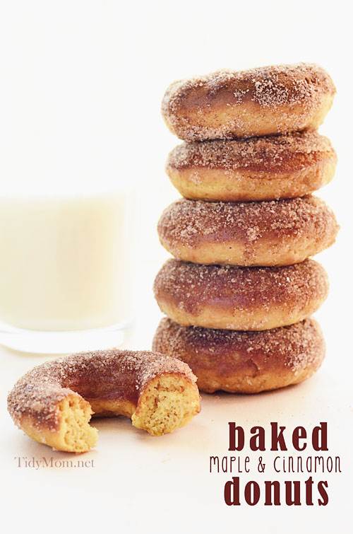 Nướng-Maple-Cinnamon-Donuts