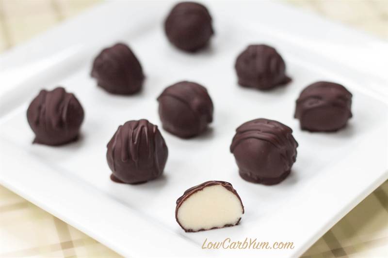 low-carb-trắng-sô cô la-truffles-công thức