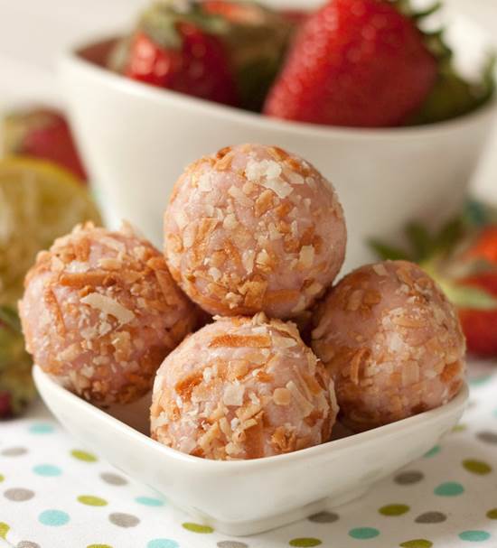 Strawberry-Lime-Truffles