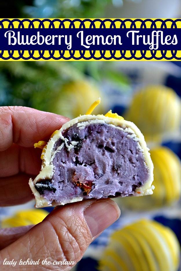 Blueberry-Lemon-Truffles