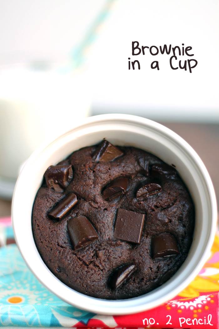 Bánh Brownie Mug