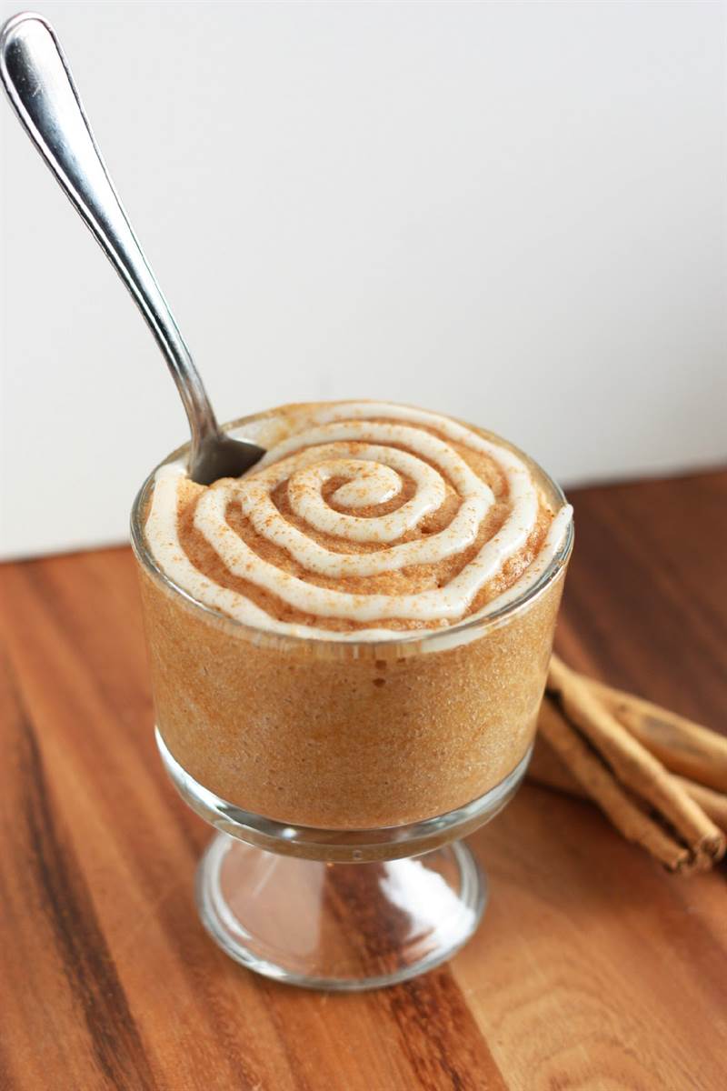 Cinnamon Roll Mug Cake