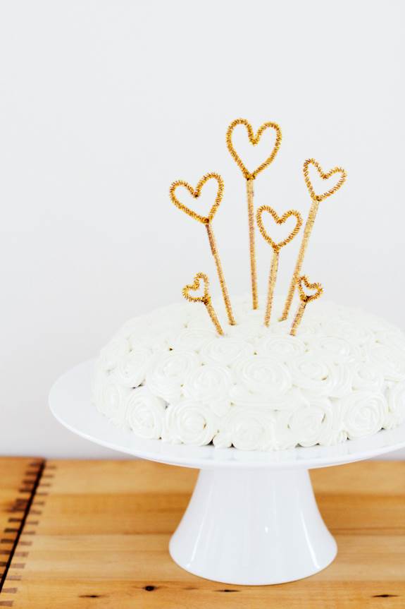 Heart DIY Cake Topper