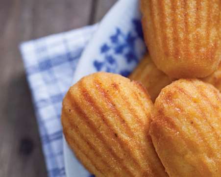 Bánh ngô madeleines