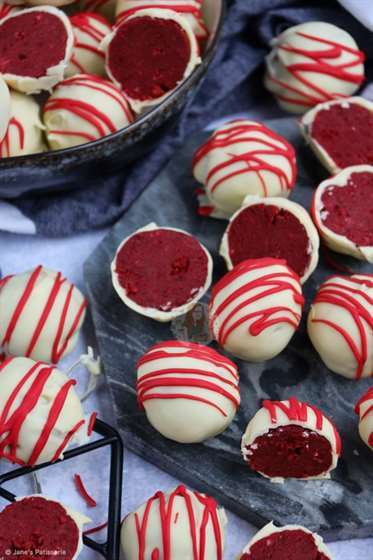 Red Velvet Truffles