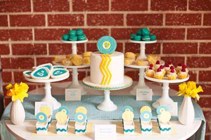 Rock and Roll Baby Boy Shower