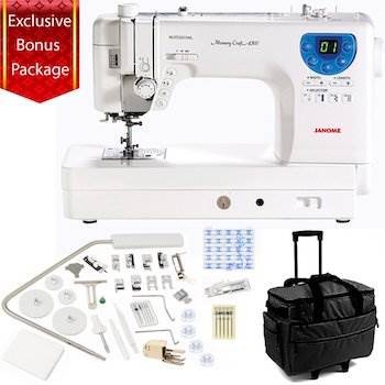 Janome memory craft 6300p sewing and embroidery machine