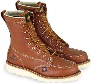 Thorogood men’s american heritage 8” moc toe safety boots