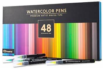 Hộp quà 48 cây bút lông màu nước cao cấp