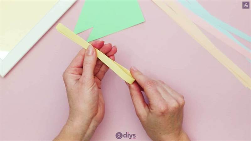 Diy origami flower art step 2b
