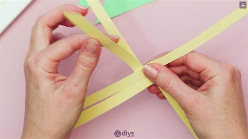 Diy origami flower art step 4