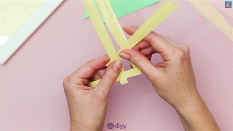 Tự làm nghệ thuật gấp giấy origami bước 3c