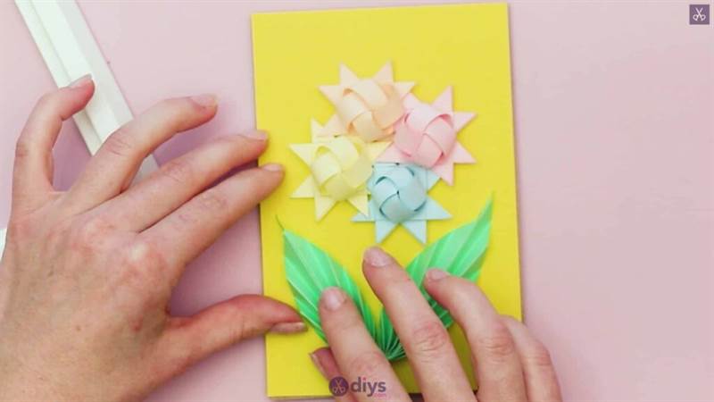 Tự làm nghệ thuật gấp giấy origami bước 12h