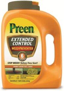 Extended control weed preventer