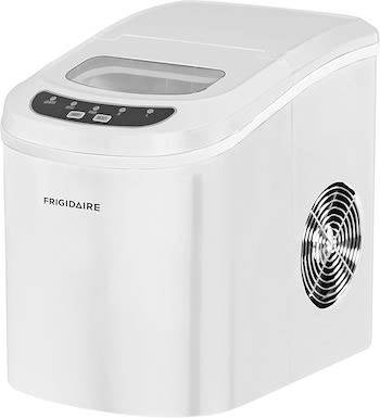 Frigidaire white portable compact ice maker
