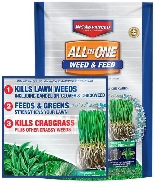 Bioadvanced 100532514 cỏ dại & thức ăn cho thuốc diệt cỏ cua giải pháp khoa học dựa trên phân bón cỏ