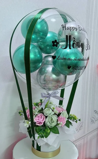 hop-bong-hoa-sap-xanh-tim-sinh-nhat hop bong hoa sap xanh tim sinh nhat