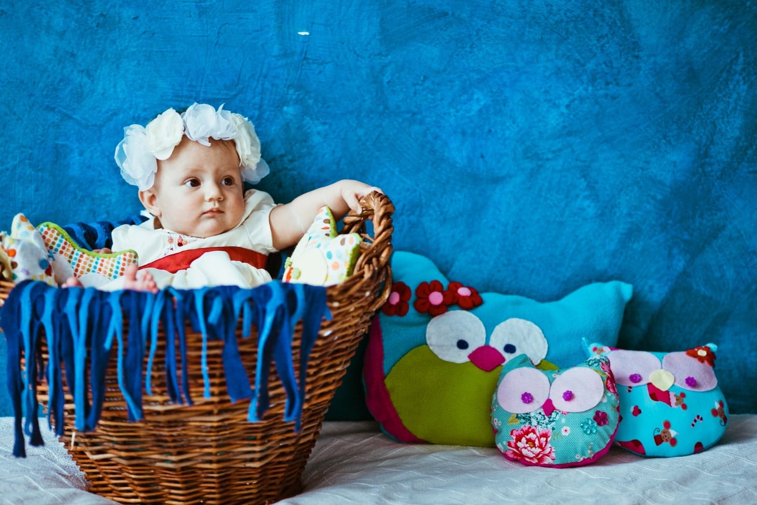 Hạnh phúc nhà trẻ: Buổi chụp ảnh tại nhà của em bé 6 tháng đáng yêu
