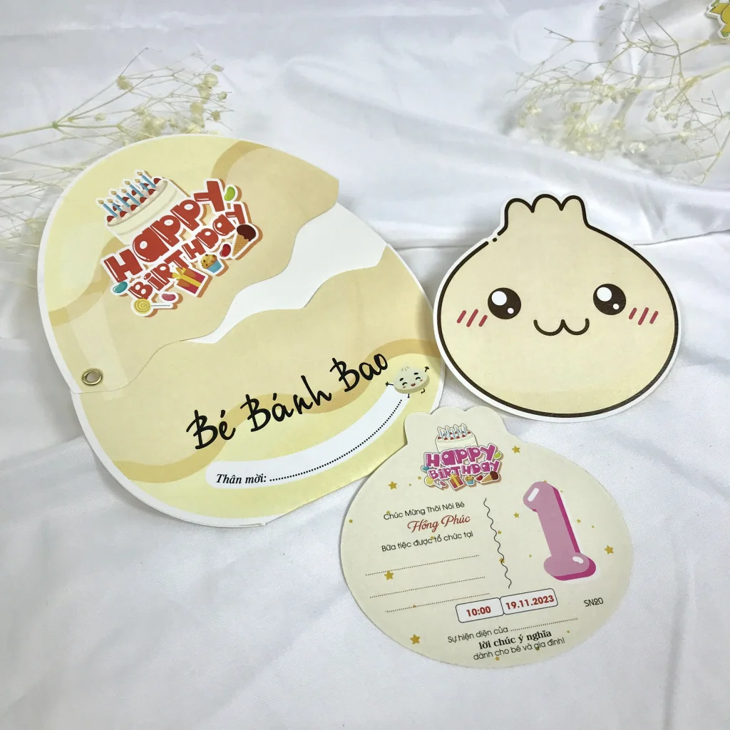 set-thiep-sinh-nhat-banh-bao-cho-be set thiep sinh nhat banh bao cho be