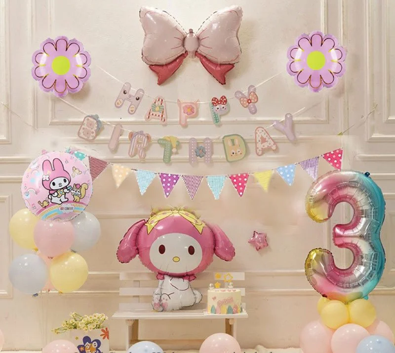 bong bong sinh nhat my melody tho hong gau tim bong bong sinh nhat my melody tho hong gau tim