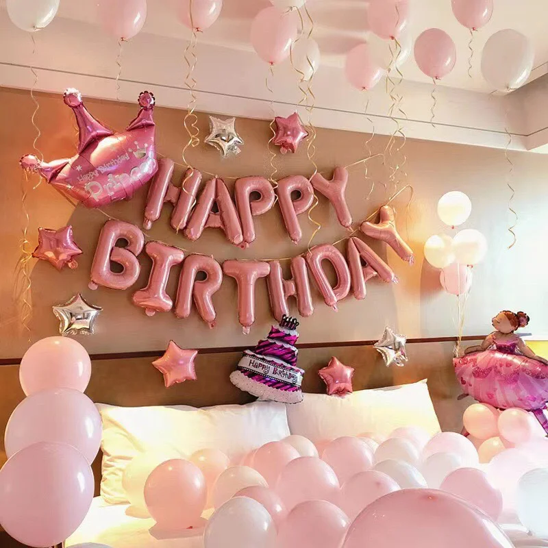 Trang tri day chu HPBD