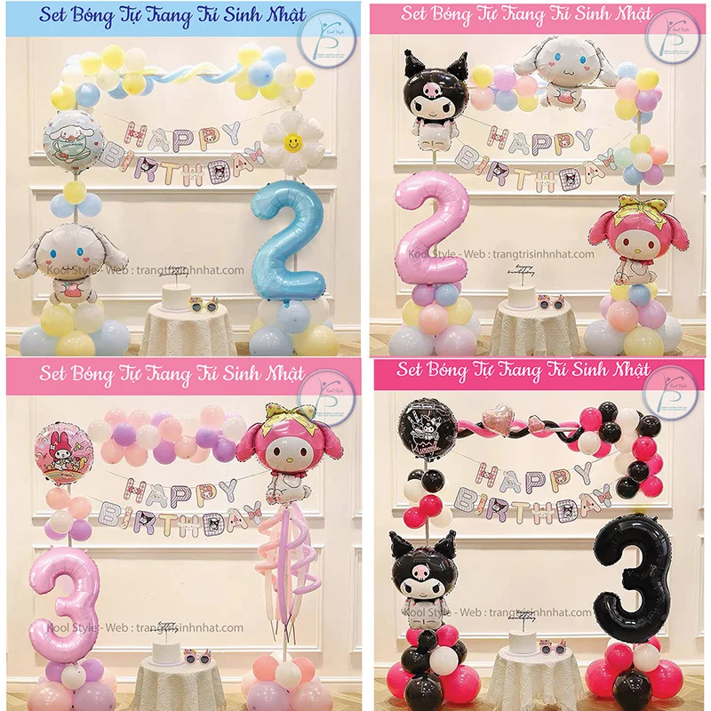 Set bong tu trang tri Set bong tu trang tri