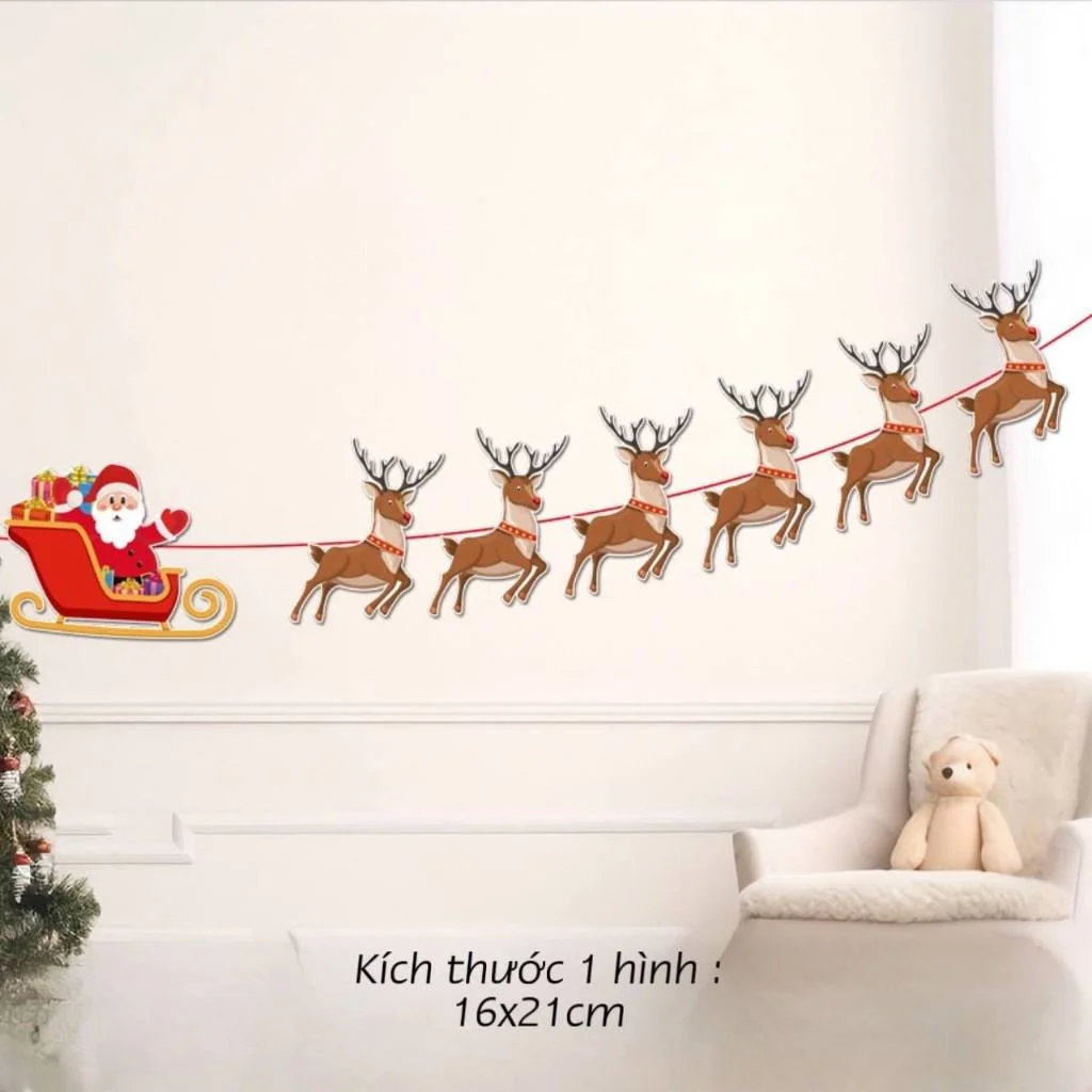 images-upload-woo2F1345934ae54d09c7cea803baf9d47a3f.jpg Banner giấy Merry Christmas- Dây trang trí giáng sinh (Noel) mẫu độc đáo, siêu tiện lợi, tiết kiểm - Trang Trí Sinh Nhật Kool Style