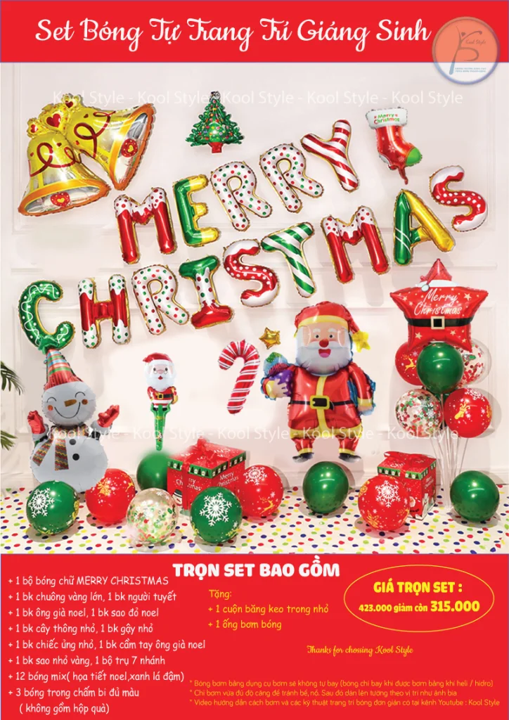 set trang tri noel 5