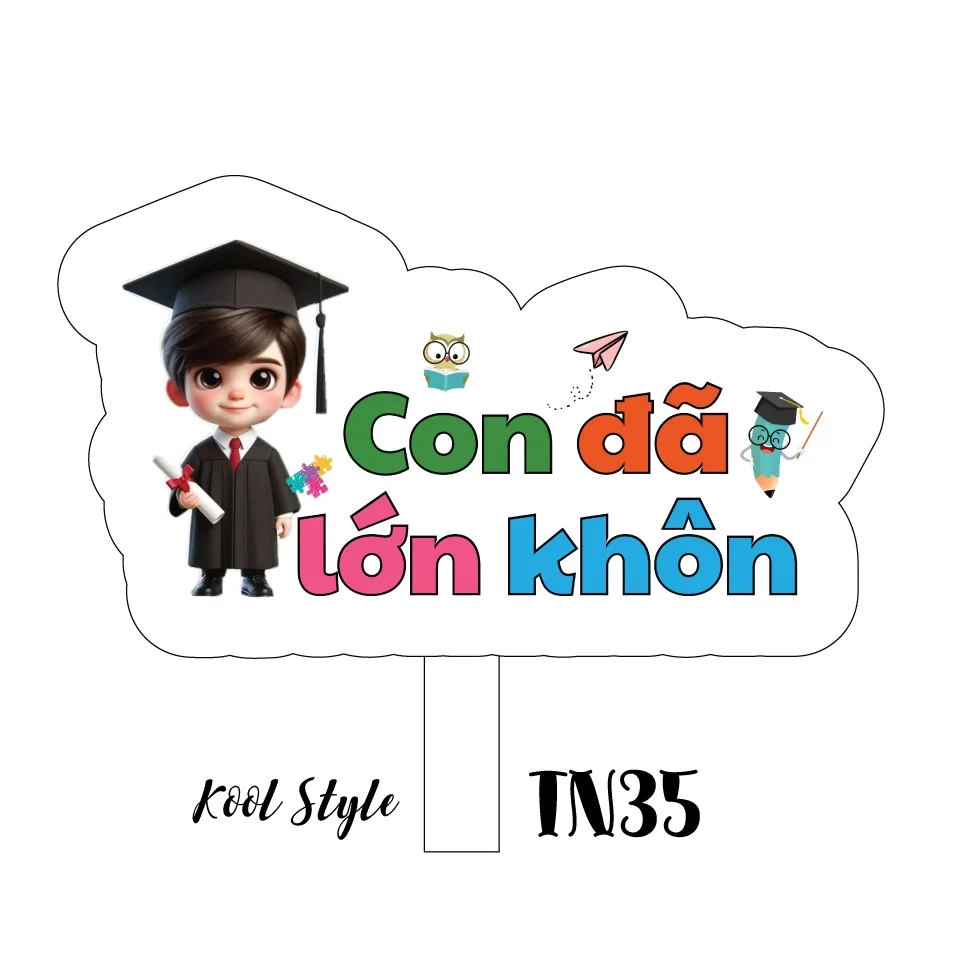 images-upload-woo2Ff3821d4d67a7355860b26991383a4d72.jpg Hashtag Chủ Đề Tốt Nghiệp, Trường, Lớp, Kỷ Yếu, Họp Lớp, Khai Giảng, Bế Giảng, Bảng Phụ Kiện Cầm Tay Chụp Ảnh - Trang Trí Sinh Nhật Kool Style