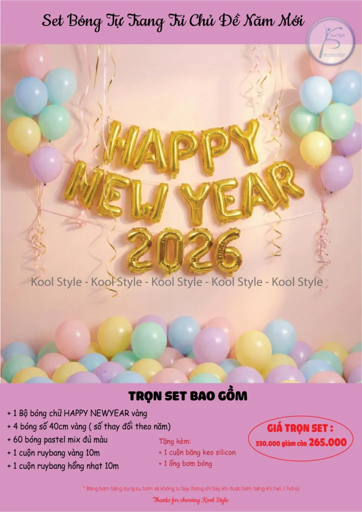 set bong trang tri tiec tat nien nam moi set bong trang tri tiec tat nien nam moi
