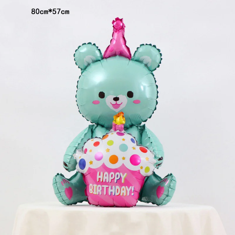 bong-bong-kieng-trang-nhom-hinh-gau-om-banh-kem-P5165-1665292546753 Set Trang Trí Sinh Nhật Tone Pastel Gấu 4D Xanh Dễ Thương